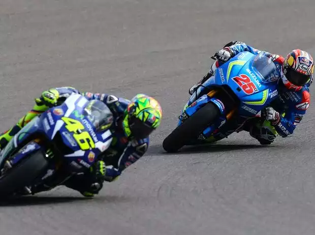 Maverick Vinales, Valentino Rossi Titel-Bild zur News: Maverick Vinales, Valentino Rossi