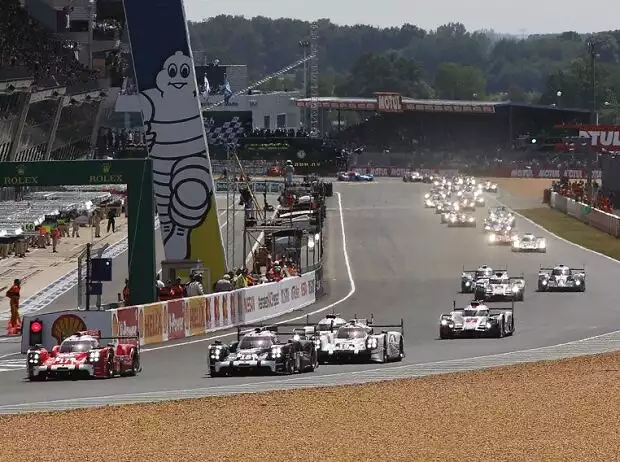 Timo Bernhard, Mark Webber, Neel Jani, Marc Lieb Titel-Bild zur News: Timo Bernhard, Mark Webber, Neel Jani, Marc Lieb