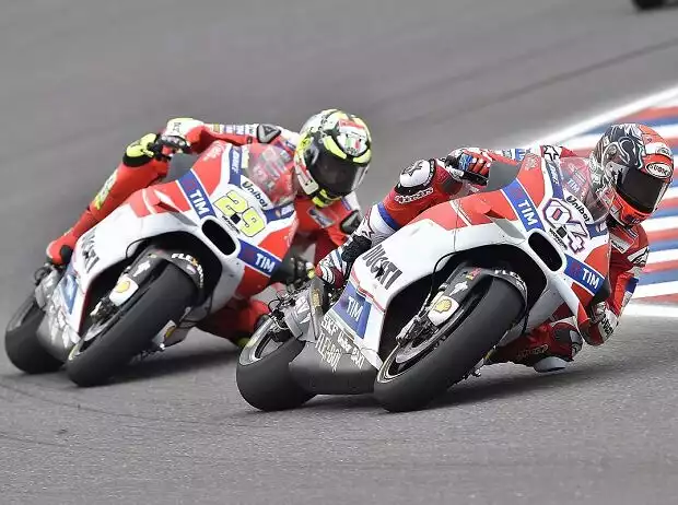 Andrea Iannone, Andrea Dovizioso Titel-Bild zur News: Andrea Iannone, Andrea Dovizioso