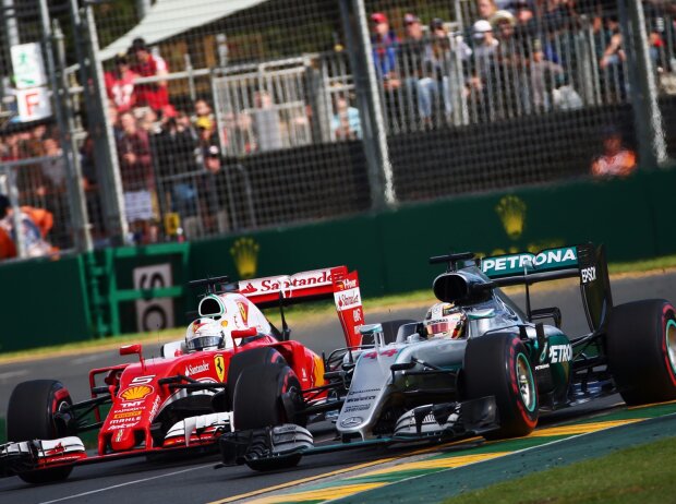 Lewis Hamilton, Sebastian Vettel Lewis Hamilton, Sebastian Vettel