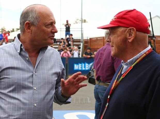Titel-Bild zur News: Ron Dennis, Niki Lauda