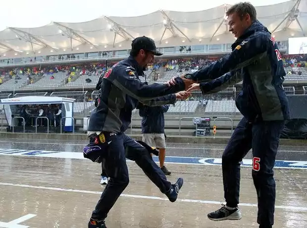 Titel-Bild zur News: Daniel Ricciardo, Daniil Kwjat