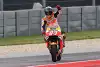 Bild zum Inhalt: MotoGP Austin: Marc Marquez siegt, Valentino Rossi stürzt