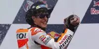 Bild zum Inhalt: Marc Marquez jubelt: In Austin endlich ein "normaler" Rennsieg