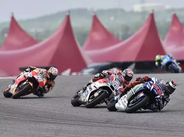Jorge Lorenzo, Andrea Dovizioso, Daniel Pedrosa Titel-Bild zur News: Jorge Lorenzo, Andrea Dovizioso, Daniel Pedrosa