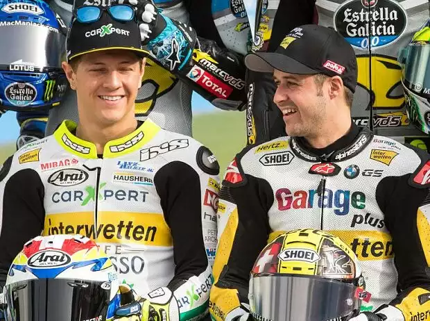 Dominique Aegerter, Thomas Lüthi Titel-Bild zur News: Dominique Aegerter, Thomas Lüthi