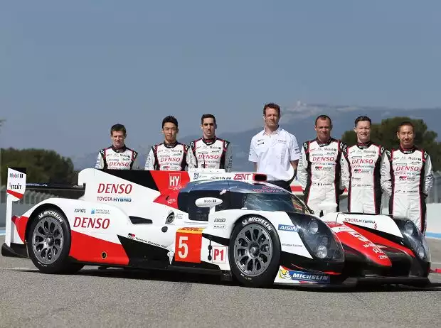Anthony Davidson, Kazuki Nakajima, Sebastien Buemi, Alexander Wurz, Stephane Sarrazin, Mike Conway, Kamui Kobayashi Titel-Bild zur News: Anthony Davidson, Kazuki Nakajima, Sebastien Buemi, Alexander Wurz, Stephane Sarrazin, Mike Conway, Kamui Kobayashi