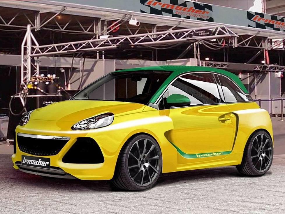 Projektfahrzeug von Irmscher auf Basis des Opel Adam S