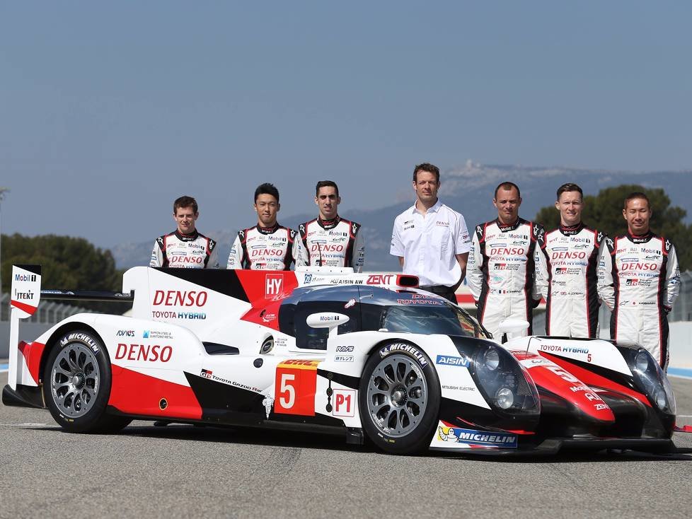 Anthony Davidson, Kazuki Nakajima, Sebastien Buemi, Alexander Wurz, Stephane Sarrazin, Mike Conway, Kamui Kobayashi