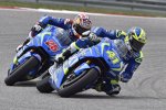 Aleix Espargaro vor Maverick Vinales (Suzuki) 