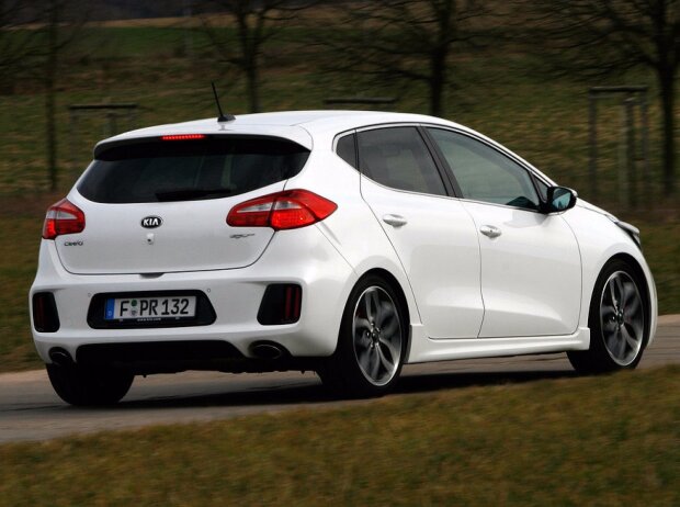 Kia Cee'd GT Track in der Heckansicht