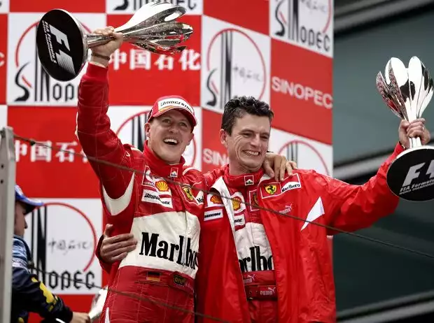 Michael Schumacher, Chris Dyer Titel-Bild zur News: Michael Schumacher, Chris Dyer