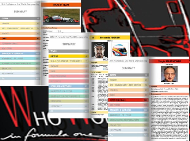 Who Works in Formula One 2016 Who Works in Formula One 2016