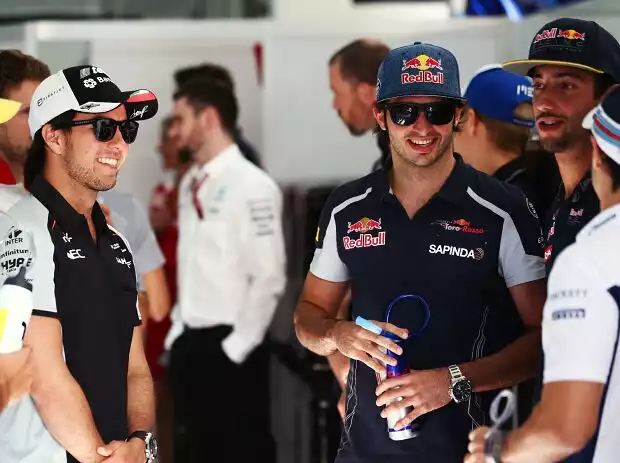 Sergio Perez, Carlos Sainz Titel-Bild zur News: Sergio Perez, Carlos Sainz