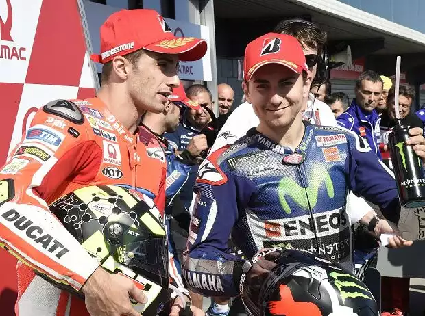 Jorge Lorenzo, Andrea Iannone Titel-Bild zur News: Jorge Lorenzo, Andrea Iannone