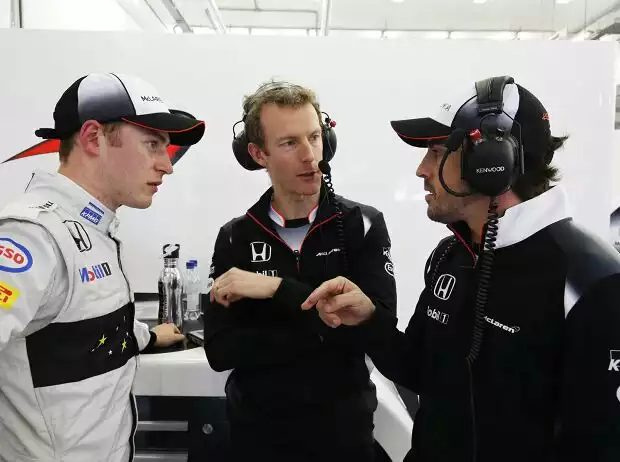 Fernando Alonso, Stoffel Vandoorne Titel-Bild zur News: Fernando Alonso, Stoffel Vandoorne