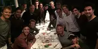 Abendessen der Formel-1-Fahrer