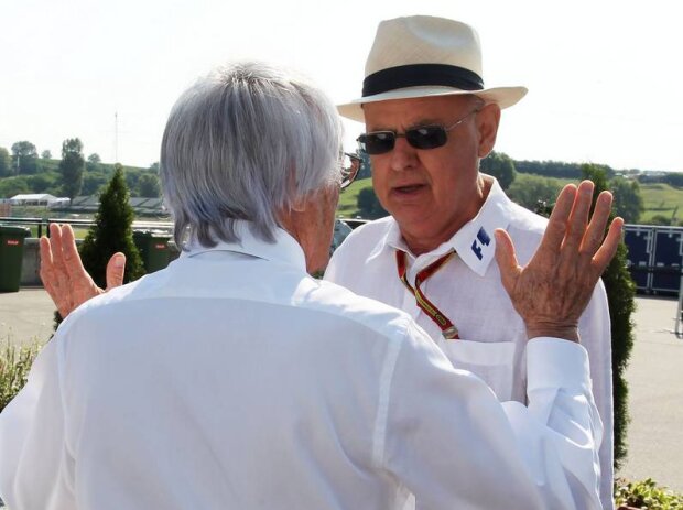Bernie Ecclestone und Peter Gerstl Bernie Ecclestone und Peter Gerstl