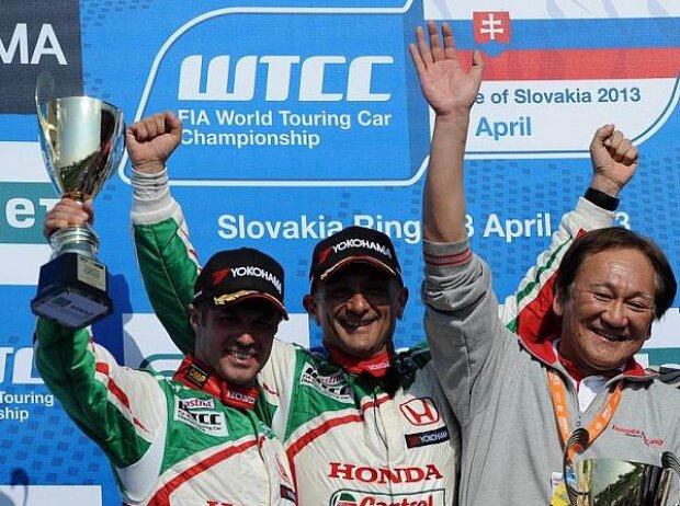 Gabriele Tarquini, Tiago Monteiro, Norbert Michelisz