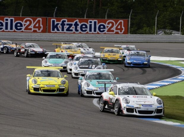 Nicki Thiim (DK) Porsche Carrera Cup Deutschland - 01 Hockenheimring 2014 Nicki Thiim (DK) Porsche Carrera Cup Deutschland - 01 Hockenheimring 2014