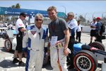 Mario Andretti und Rick Schroder