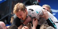 Bild zum Inhalt: Rosberg in Perfektion: Selbst der Stotterstart war gelungen