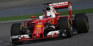 Lenkrad verzogen, Flügel kaputt: Vettels wilder Ritt in China
