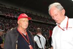 Niki Lauda und Helmut Marko 