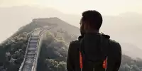 Lewis Hamilton bei der Chinesischen Mauer