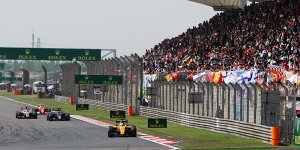 Formel-1-Einschaltquoten China 2016: RTL mit Rückgang