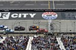 Landon Cassill (Front Row), Ty Dillon (Leavine), Greg Biffle (Roush) und Danica Patrick (Stewart/Haas) 