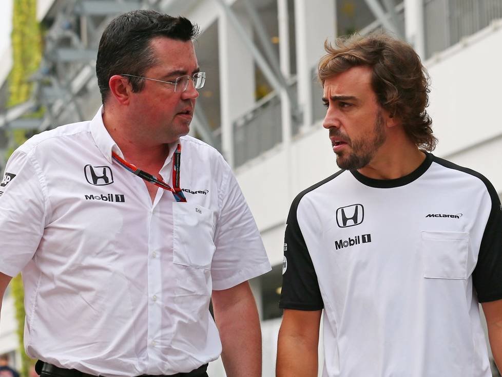 Eric Boullier, Fernando Alonso