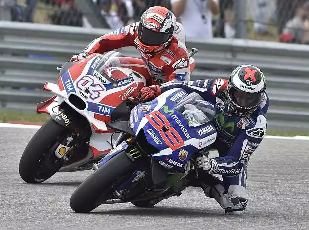 Titel-Bild zur News: Jorge Lorenzo, Andrea Dovizioso