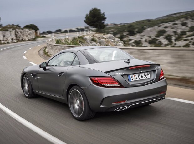 Heck des Mercedes-AMG SLC 43