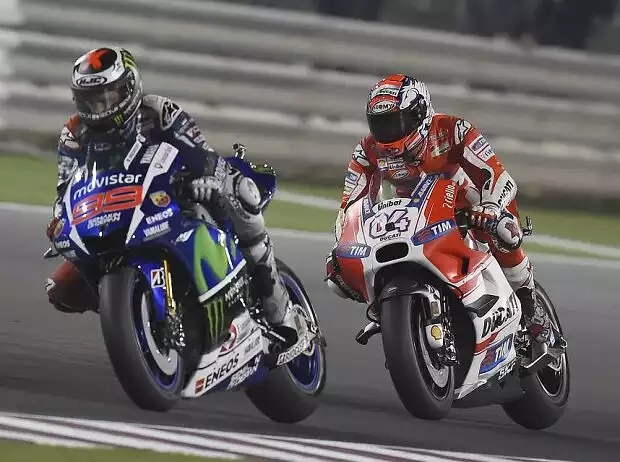 Titel-Bild zur News: Jorge Lorenzo, Andrea Dovizioso