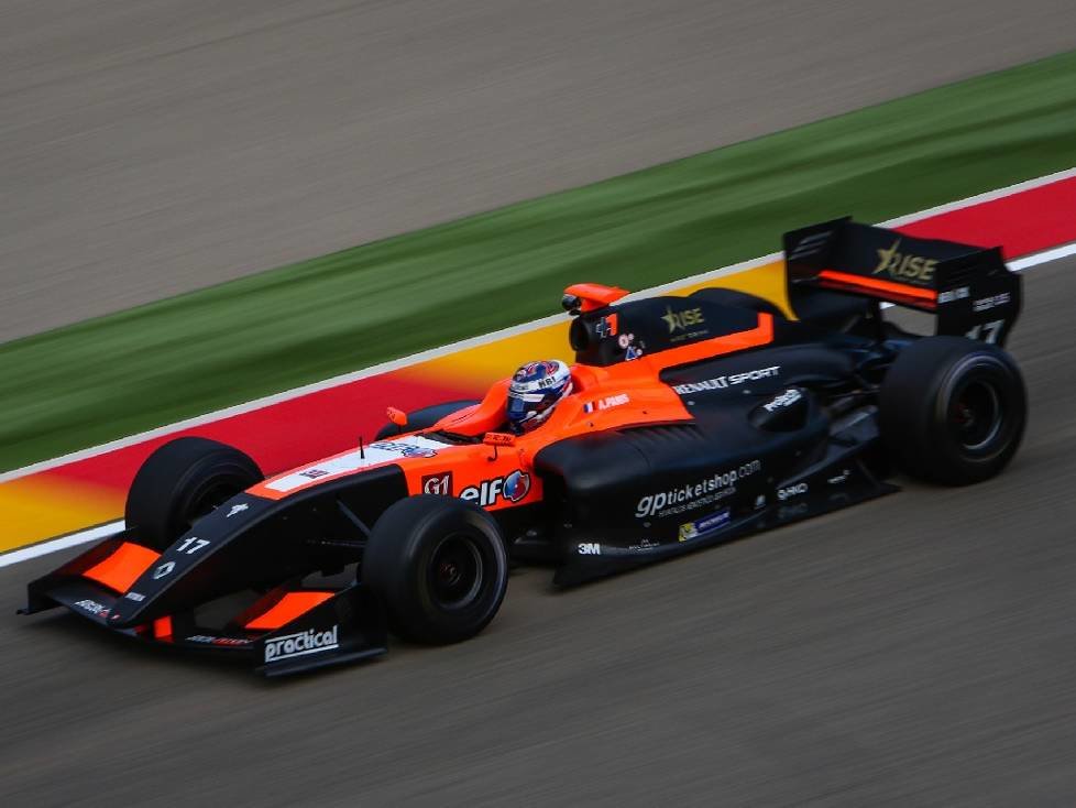 Formula 3.5 V8 Series at Motorland Aragon. Aurelien Panis #17 Tech 1 Racing