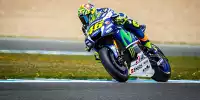 Bild zum Inhalt: Jerez: Valentino Rossi schnappt Jorge Lorenzo die Pole weg