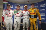 Norbert Michelisz, Robert Huff, Jose-Maria Lopez und Tom Coronel 