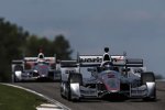 Juan Pablo Montoya (Penske) und Will Power (Penske) 