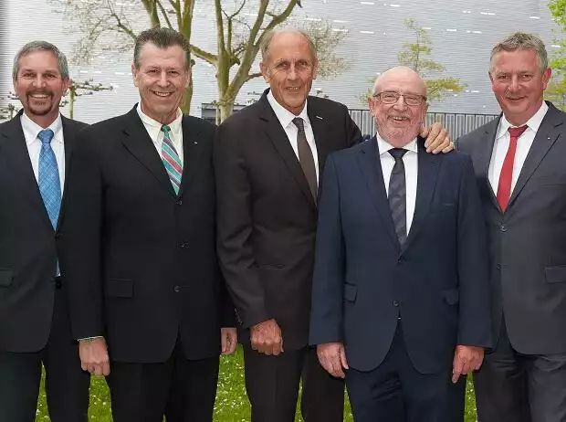 Präsidium des DMSB mit Hans Joachim Stuck Titel-Bild zur News: Präsidium des DMSB mit Hans Joachim Stuck