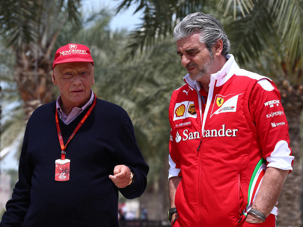 Niki Lauda, Maurizio Arrivabene