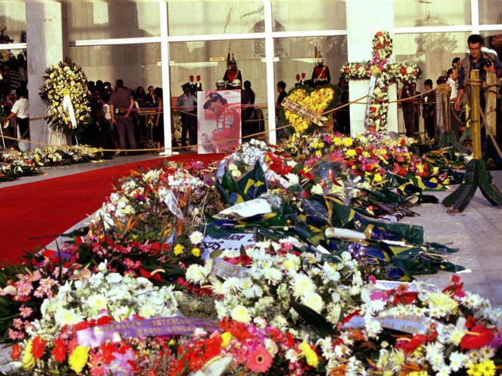 Beerdigung Ayrton Sennas
