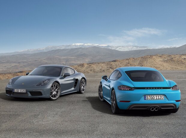 Porsche 718 Cayman und Cayman S (r) 