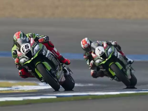 Tom Sykes, Jonathan Rea Titel-Bild zur News: Tom Sykes, Jonathan Rea