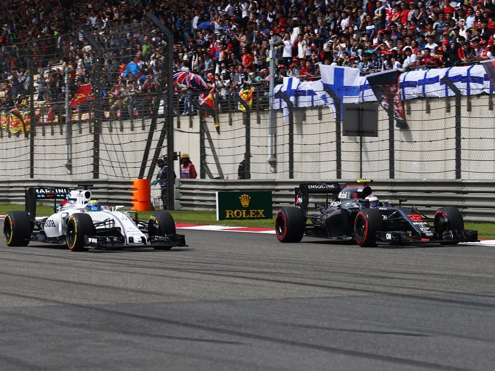 Jenson Button, Felipe Massa