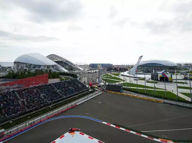 Kimi Räikkönen in Sotschi Titel-Bild zur News: Kimi Räikkönen in Sotschi