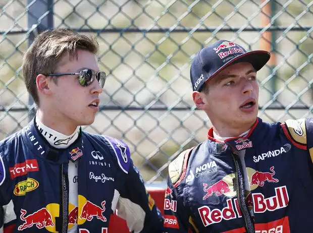 Daniil Kwjat, Max Verstappen Titel-Bild zur News: Daniil Kwjat, Max Verstappen