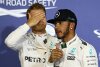 Bild zum Inhalt: Hamilton stichelt: Rosberg "nicht die größte Herausforderung"