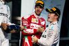 Bild zum Inhalt: Redet Mercedes Ferrari stark? Vettel: "Sind nicht nahe genug"