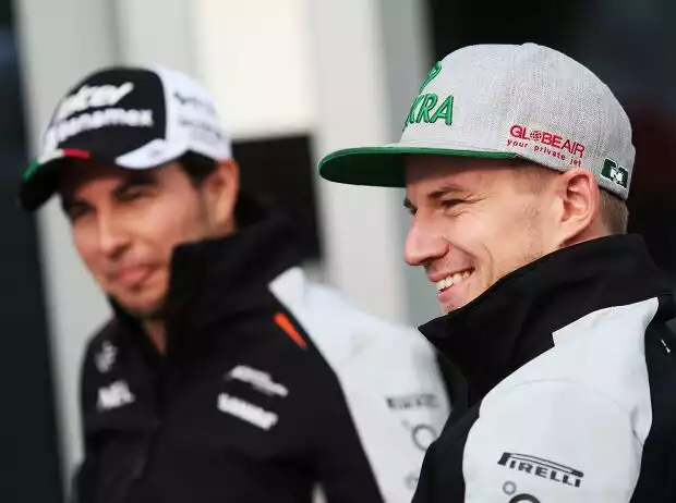 Sergio Perez, Nico Hülkenberg Titel-Bild zur News: Sergio Perez, Nico Hülkenberg